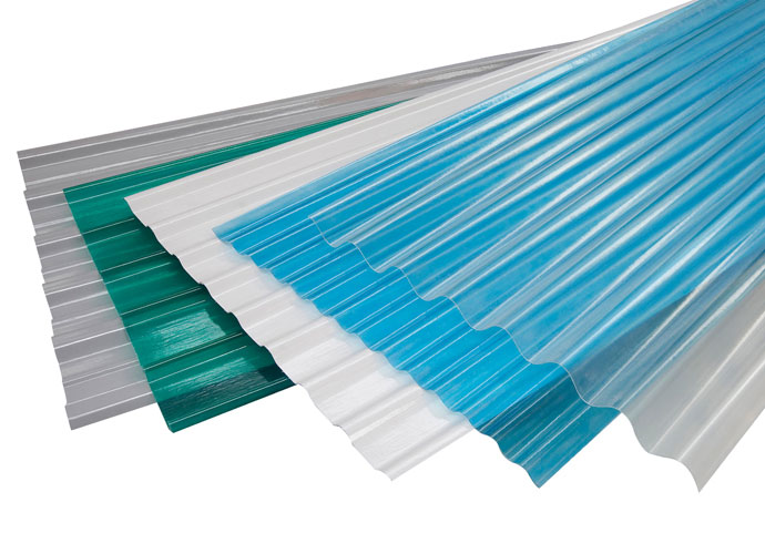 GRP colored sheets